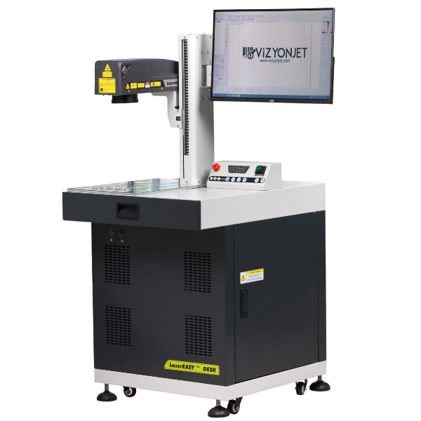 J Serisi LaserEASY Masa Tipi Fiber Lazer Markalama Makinesi