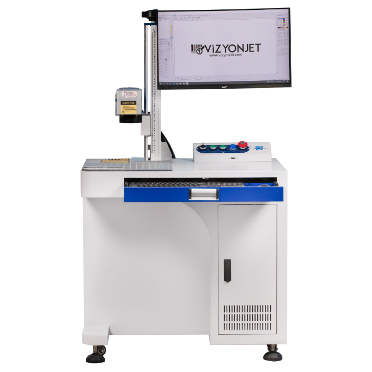 R Serisi Masa Tipi Fiber Lazer Markalama Makinesi1